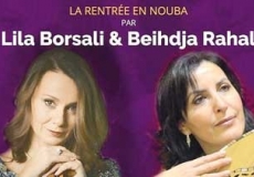 Beihdja Rahal et Lila Borsali, un duo de charme en concert le 14 septembre